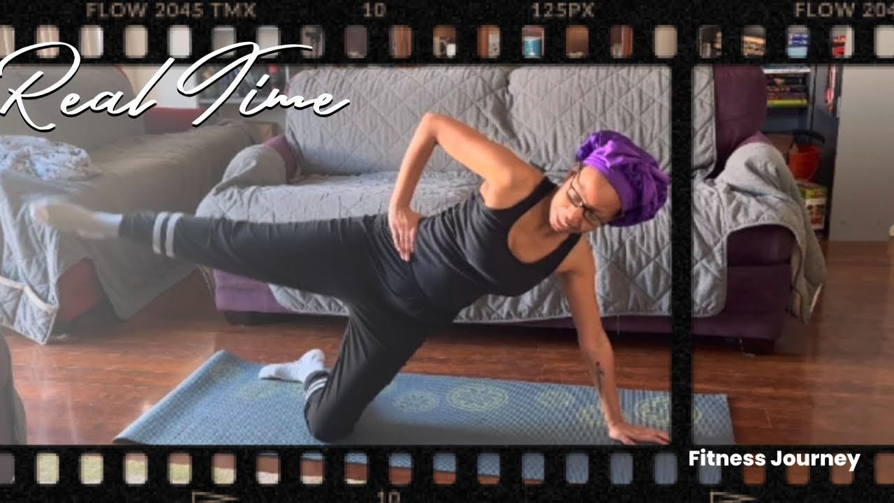 Real Time Fitness Journey | Pilates Challenge Day 7: I Couldn't Finish, or, Pilates: 1/Me: 0 😭