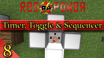 Timers, Toggle Switches & Sequencer [Redpower Block by Block 8]