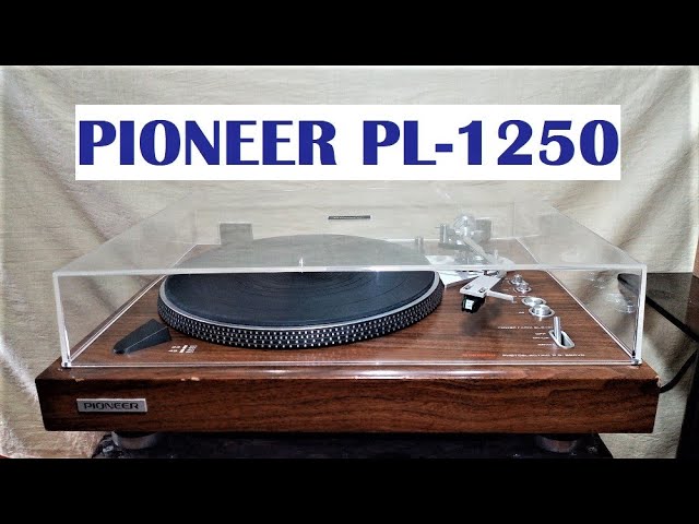 Pioneer PL-1250 Turntable