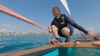 The Art of Sailing Without a Rudder | Patí Català in Action