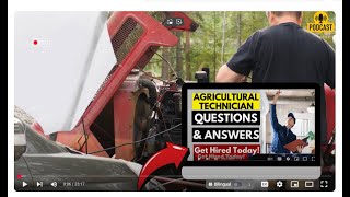 Agricultural Technician Interview Questions and Answers | How To Ace Your Interview Successfully