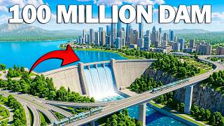 Building the Most EXPENSIVE Dam in Cities Skylines 2