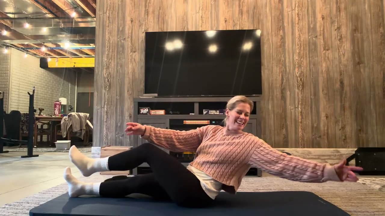 Day 15: 10 min core, magic circle or exercise ball