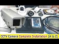 How to CCTV iP Camera Installation / Complete Connections (A to Z) urdu/hindi #TechKnowledge