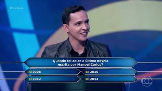 Hemerson participa do 'Quem Quer Ser um Milionário?' | Domingão com Huck 18/01/2026 screenshot 3