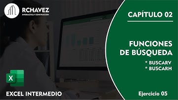 EJERCICIO 05 - FUNCIONES DE BÚSQUEDA - EXCEL INTERMEDIO