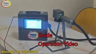 Operation Guide 20w 30w Handheld Laser Marking Machine