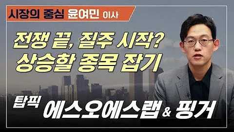전쟁 끝, 자율주행 & STO 질주 시작? 급등 온다!#에스오에스랩 #핑거 #테슬라