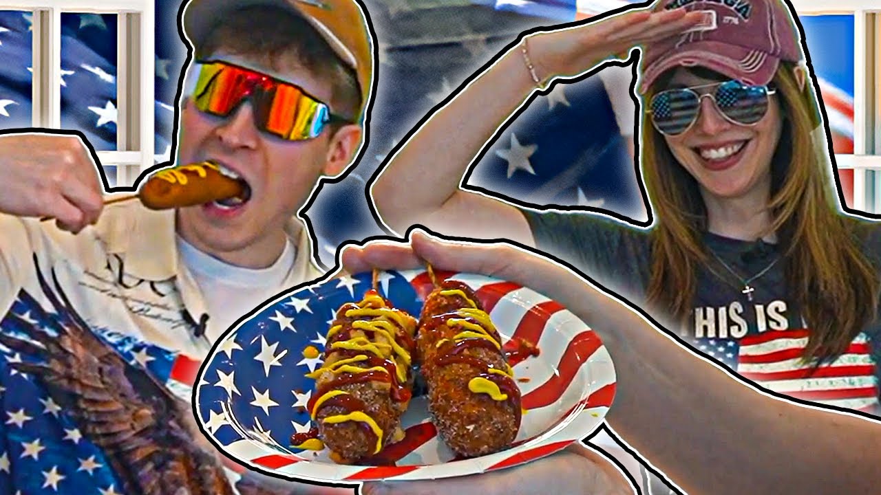 Мы приготовили потрясающие корн-доги в честь Дня независимости
