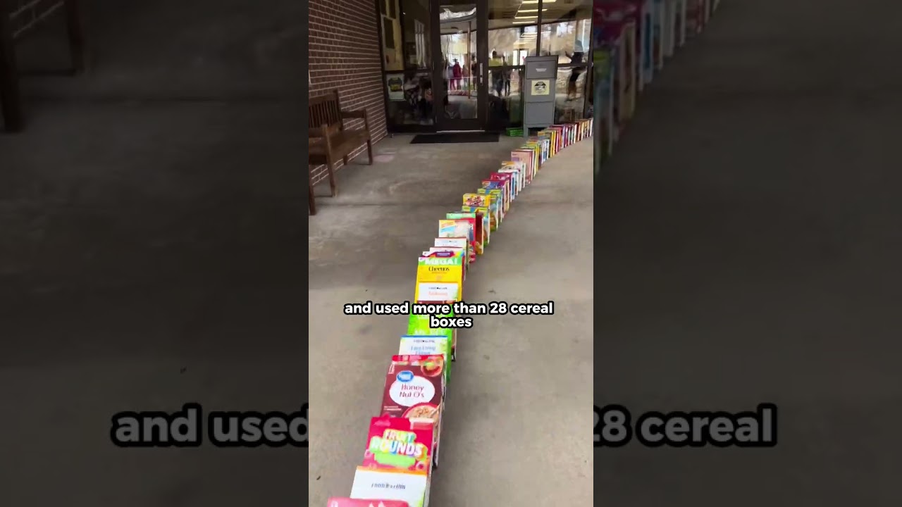The most insane domino chain ever 👏