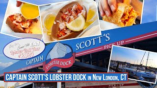 An HOUR for the BEST LOBSTER ROLLS in CT? Captain Scott's Lobster Dock in New London!