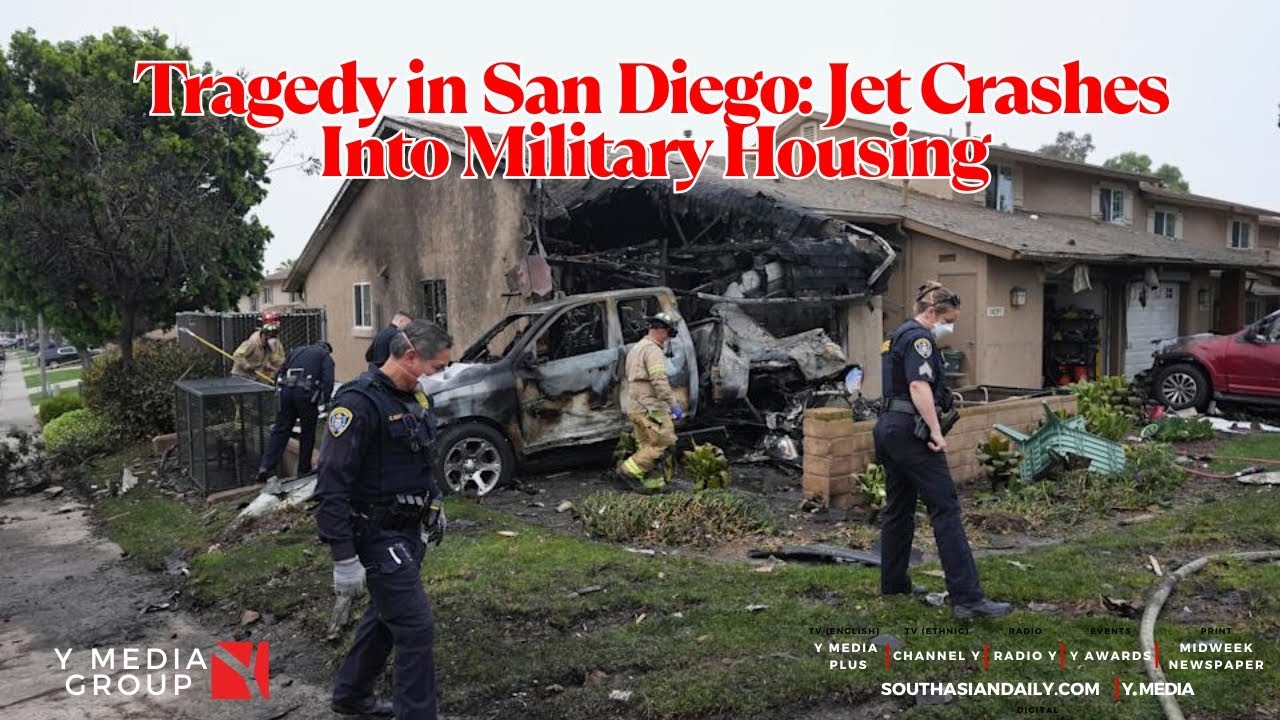 Private Jet Crashes Into San Diego Military Housing Amid Fog, Killing Several on Board