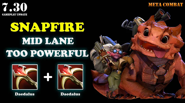 Snapfire Mid Lane Is Too Powerful 20-0 Easy Game