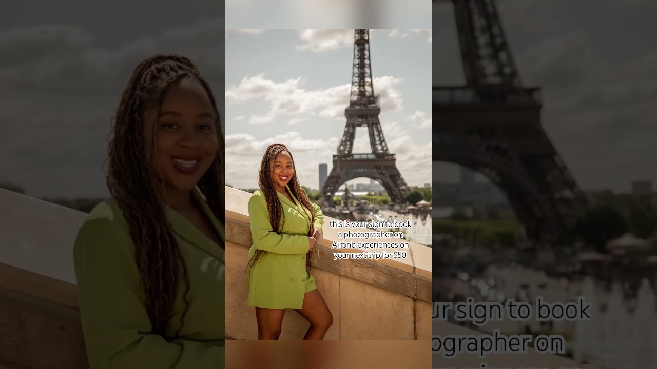 Book a photographer via Airbnb experiences on your next trip for ~$50! 