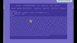 Commodore 64/128 - Random Maze