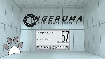 Perpetual Testing #57 "Fling yourself 1" [Portal 2]
