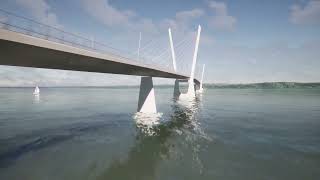 Simulation du nouveau pont de l’Île d’Orléans