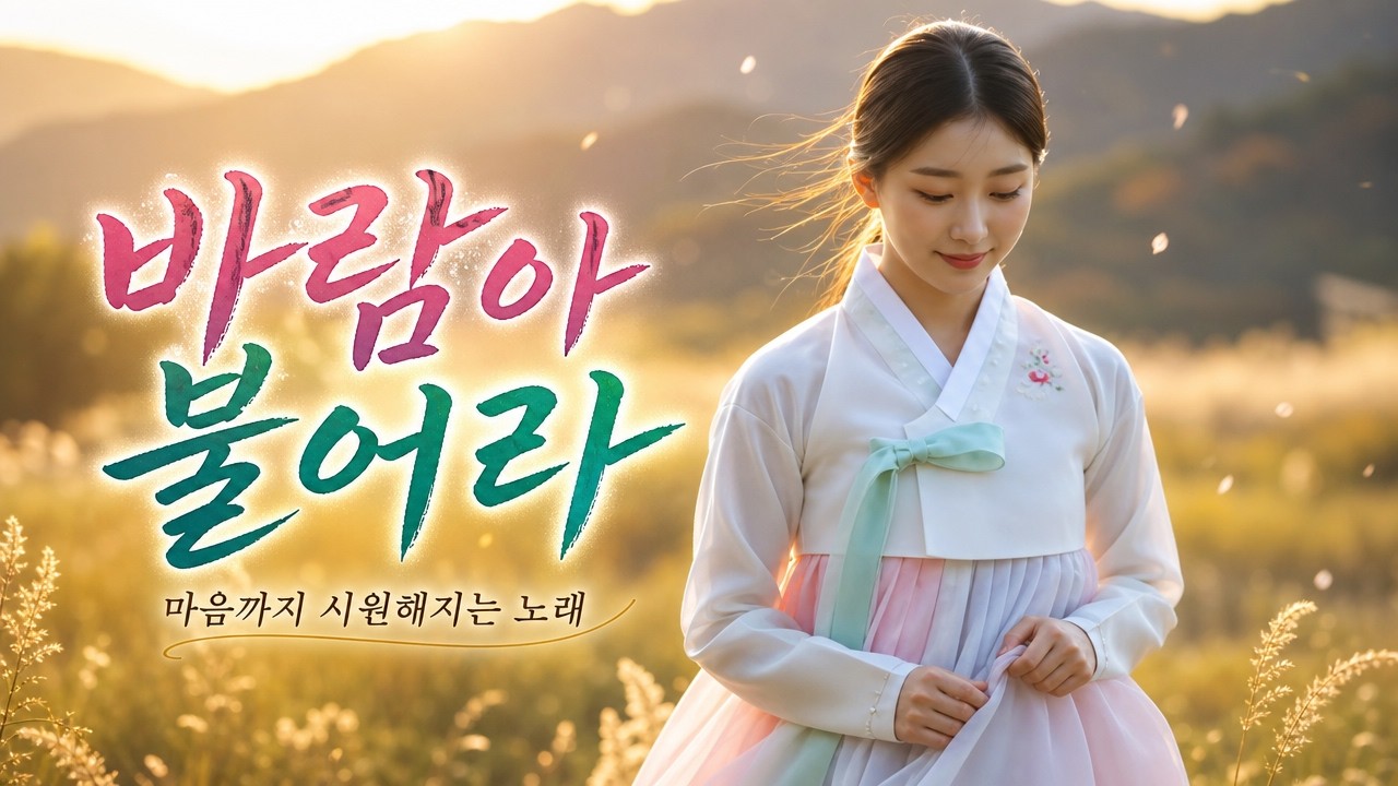 감성 트로트ㅣ바람아 불어라ㅣ지친 마음에 건네는 위로