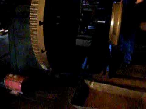 East Broad Top - William Sellers Co. Locomotive Wheel Lathe - Video #2