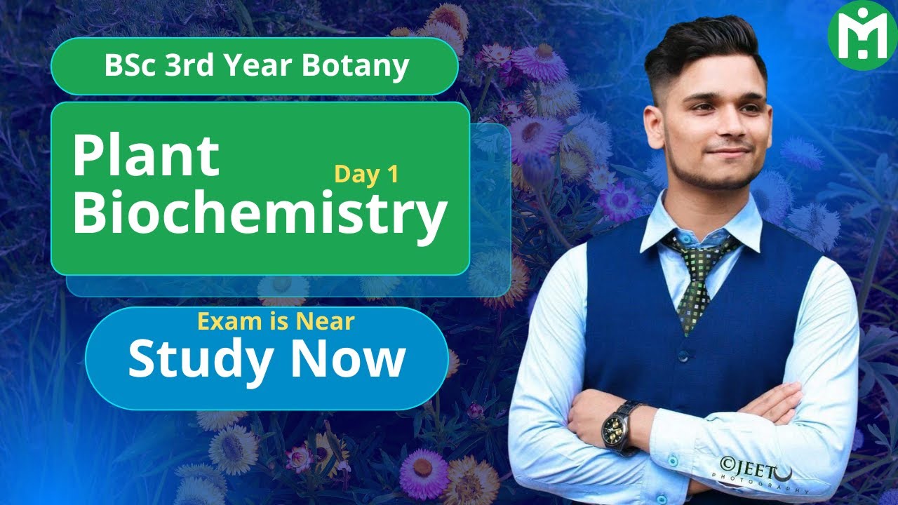 BSc 3rd Year Botany || Plant Biochemistry || Water 🔥