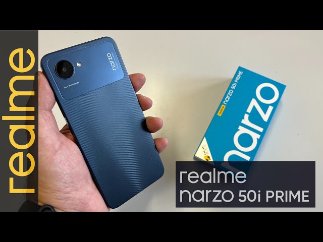 Realme Narzo 50i PRIME - Unboxing and Hands-On