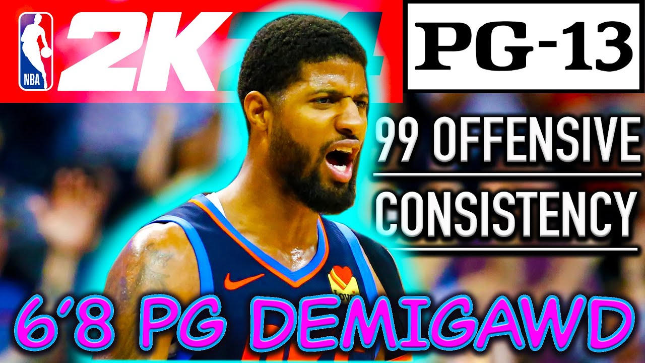 6'8 DemiGawd PG Build 2K24