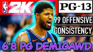 6'8 DemiGawd PG Build 2K24