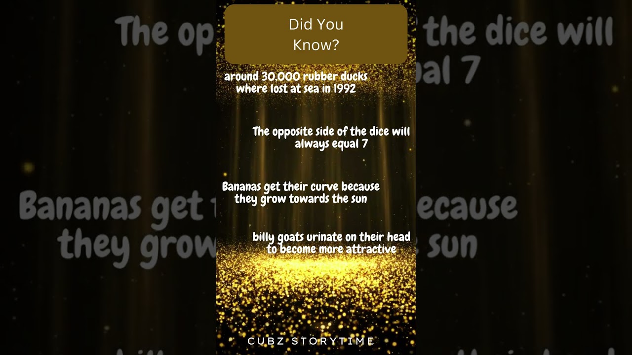 Fun Facts - Random Facts You Need To Know! Part 1