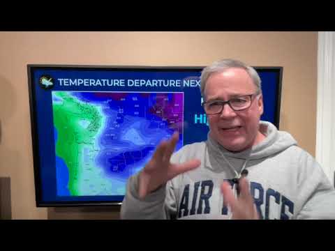 Portland Weather Friday update for snow and cold next Wednesday