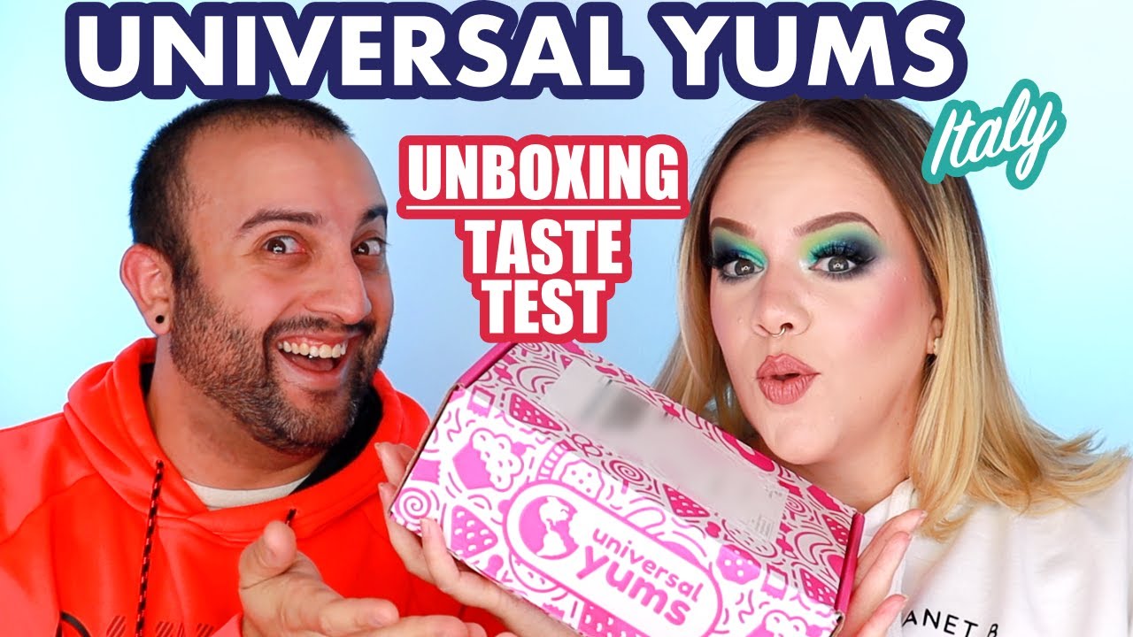 TRYING ITALIAN SNACKS | Universal Yums Snack Box Unboxing & Taste Test