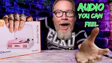 DANFI AUDIO DF 3-Speed Vintage Vinyl Record Player With Wireless Bluetooth Review