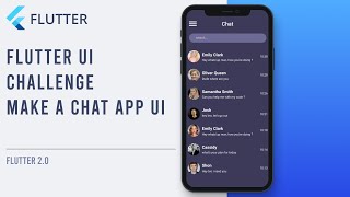 Flutter UI - Chat App UI