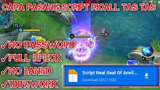 cara pasang script recall tas tas full sound no password terbaru||XIMO GAMING