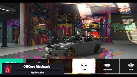 Mechanic Shops FiveM | FiveM Mechanic Script #fivem #script #qbcore