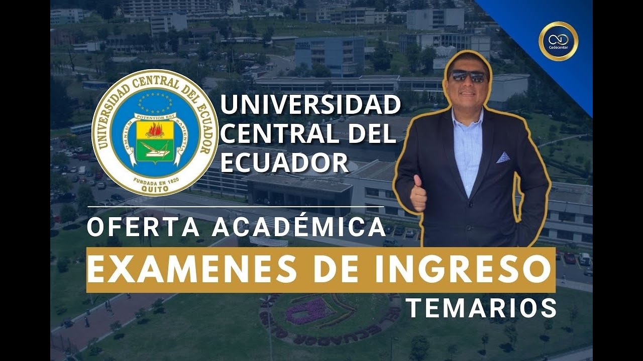 ADMISION UNIVERSIDAD CENTRAL DEL ECUADOR - CAP 1