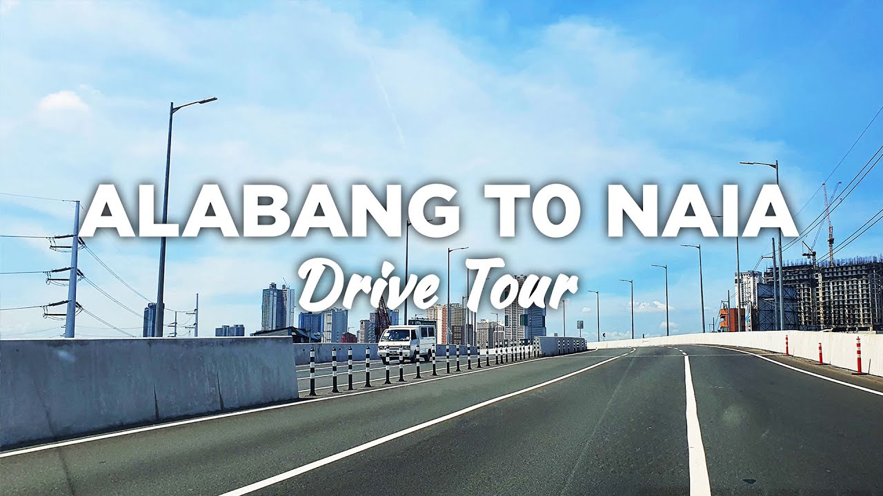 Alabang to NAIA Terminal 3 Drive | Via Skyway and NAIAx