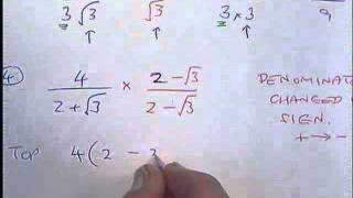 Surds   Lesson 1   Part 2   12B 20150908