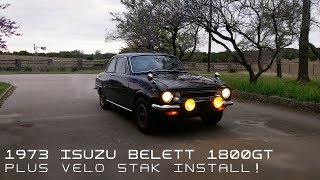 1973 Isuzu Bellett and Velo Stak Velocity Stacks