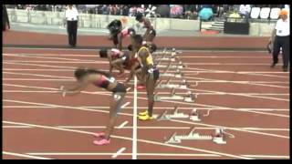 2013 Diamond League London women 100m dash final: Blessing Okagbare in 10.79 sets African record
