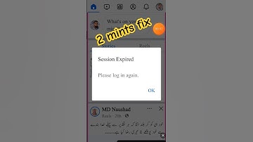 Session Expired Please log in again 😭 how to solve session expired problem in facebook | #facebook