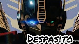 Optimus prime (Despasito Lyrics) -Justin Bibeier [AMV] Transformers prime