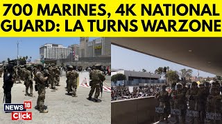 Trump Deploys Additional 2,000 National Guard Troops, Marines Amid LA Immigration Protests | N18G