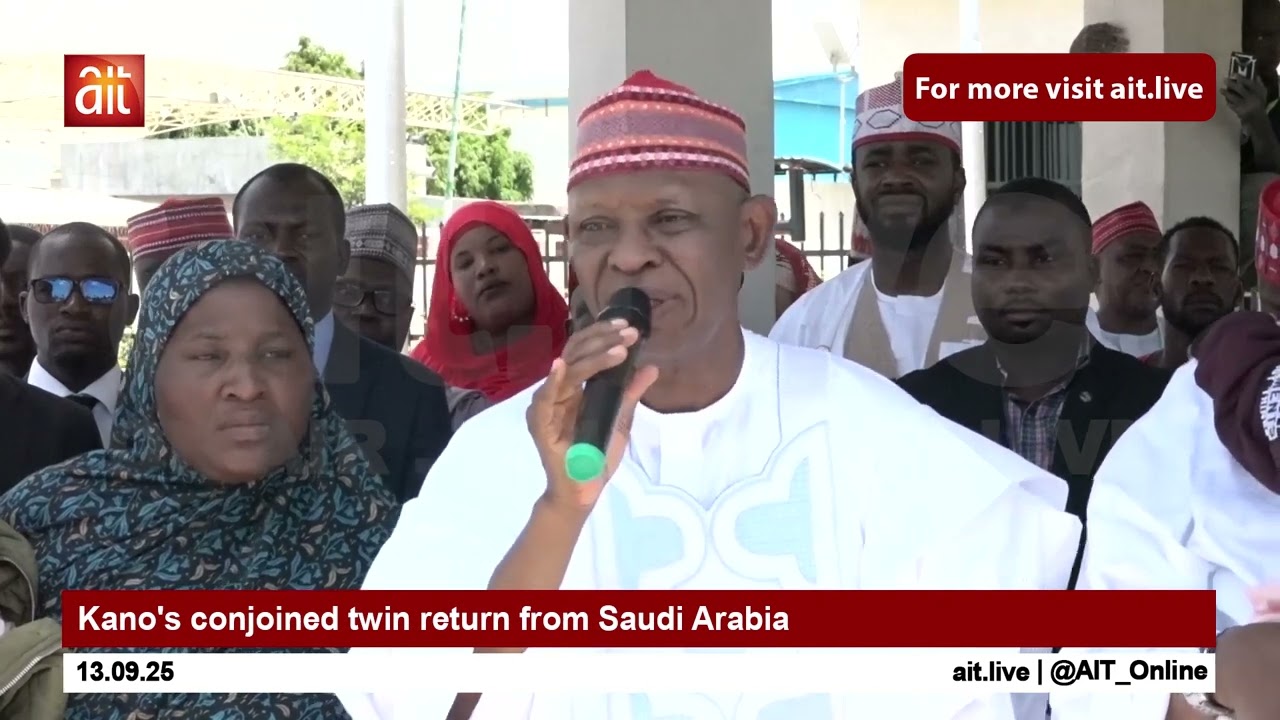 Kano's conjoined twin return from Saudi Arabia