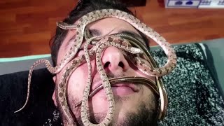 Snake massage in Egypt not for the faint-hearted