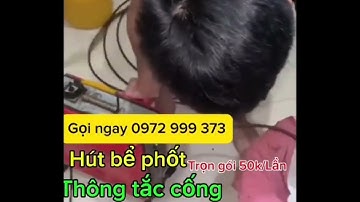 Thông Tắc Cống Tại Phú Thọ Trọn Gói