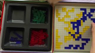 Relax while I sort the Blokus pieces back into color order, ASMR @konfliktkonst.