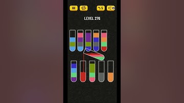 Water Sort Puzzle Level 276 Solved