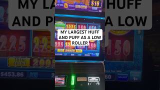 My largest huff n puff bonus! #huffnpuff #casino #slot #slotmachine #gambling