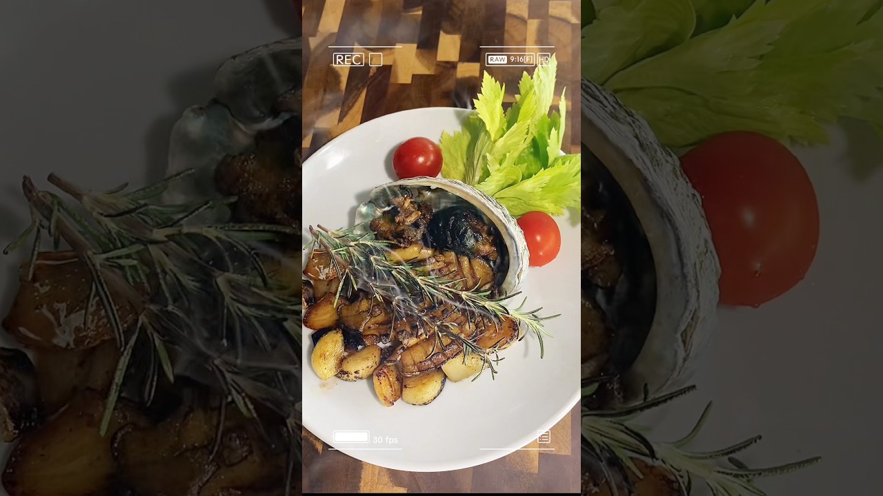 Grilled Butter Abalone 레시피 숏폼 썸네일