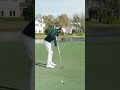 Akshay Bhatia walking through aim-point and his putting routine 🔥